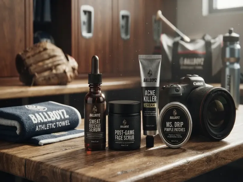 Ballboyz Soap Signature Bars Body Care Shower Essentials Accessories and Grooming Bundles